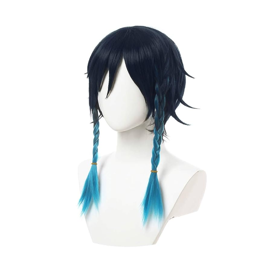 こに　ウェンディ風　ウィッグ Amazon.co.jp: NSPSTT 原神 モンド 風色の詩人・ウェンティ（風